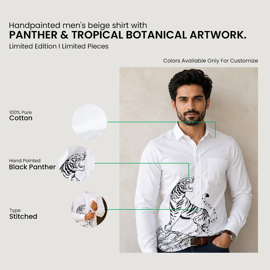 Bold Wildlife Artistry Meets Sharp, Sophisticated Contemporary Men's Tailoring